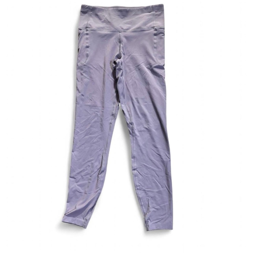 Under Armour purple activewear leggings w pockets Size M